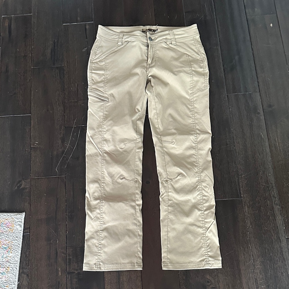 Prana Hallena Tan Hiking Pants
